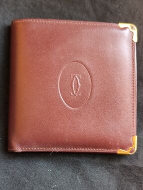 Cartier Classic Embossed Leather Bifold Wallet